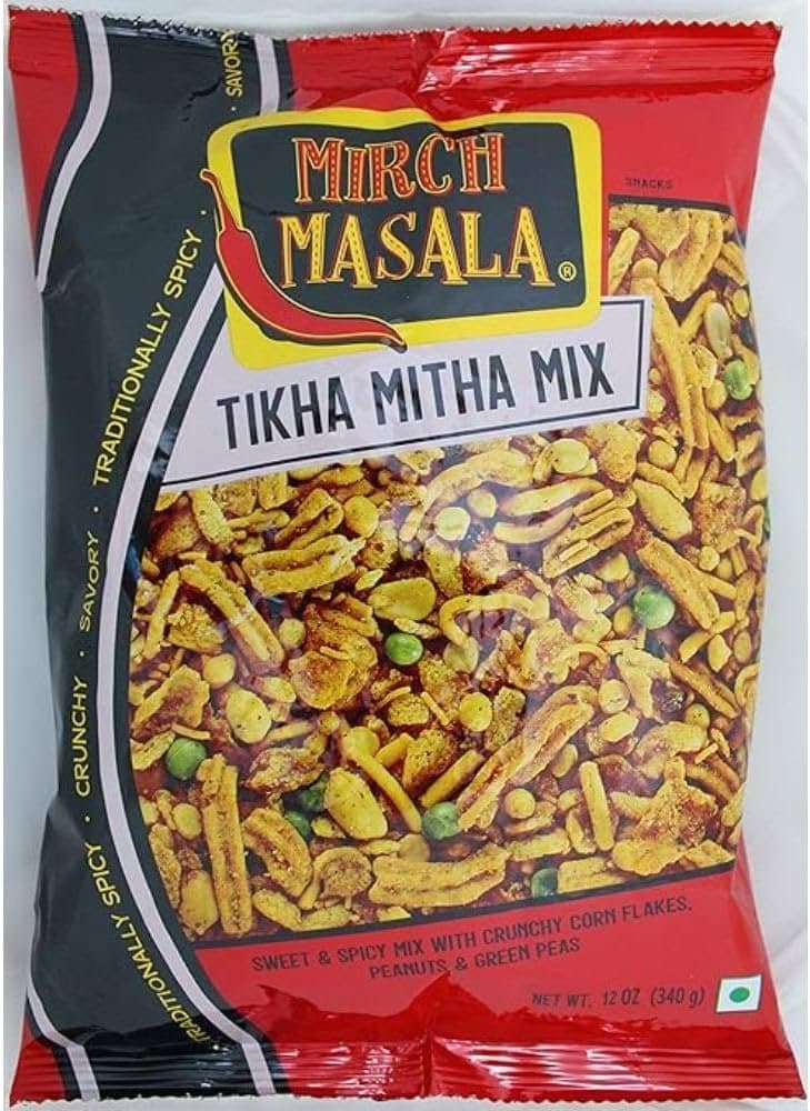 Mirch Masala Tikha Mitha Mix 340g - Snacks