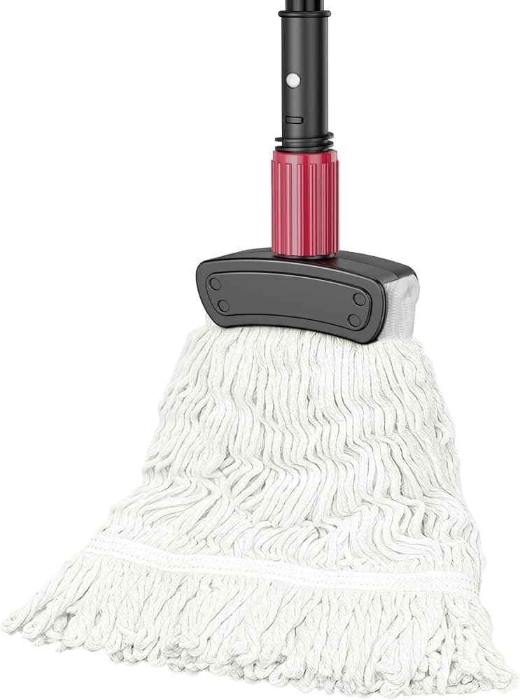 Mop Handle Wood Cotton Head 16oz - Household