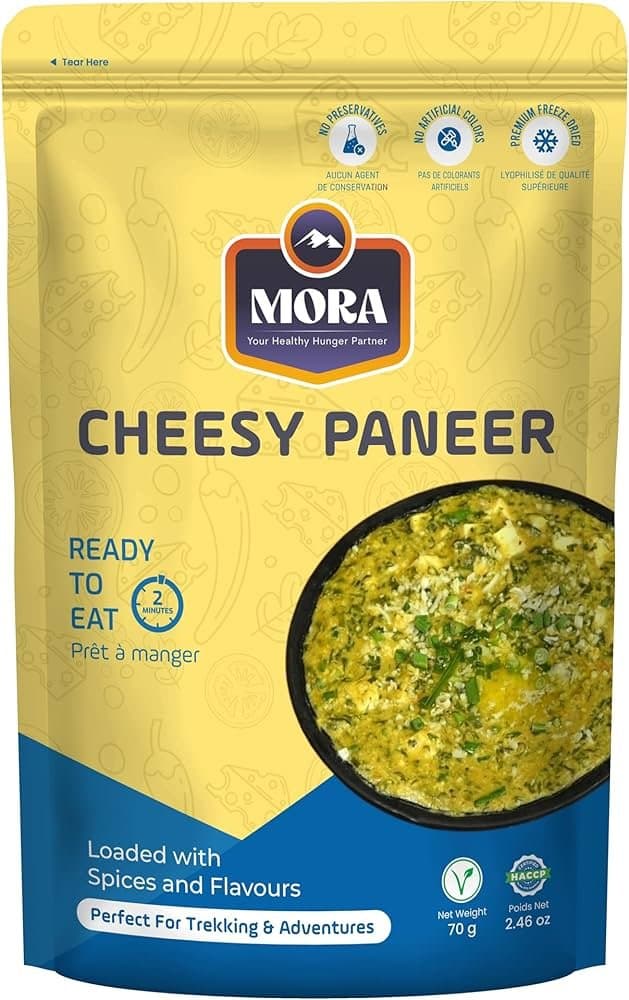 Mora Ready To Eat Cheesy Paneer 80g - Ready-to-Cook