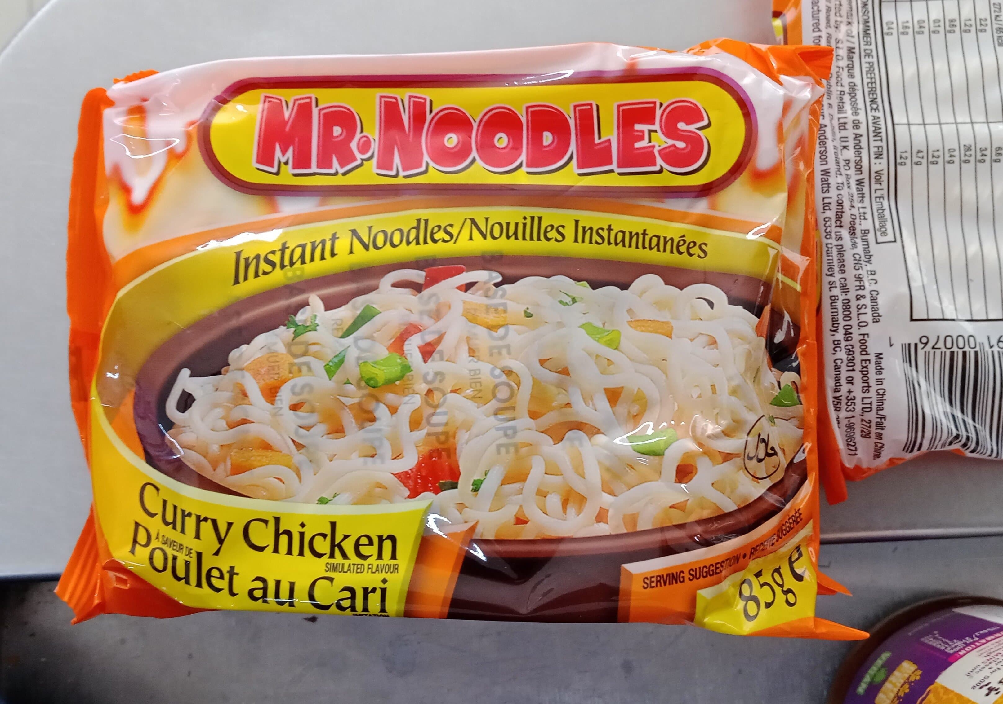 Mr Noodles Curry Chicken 85g - Ready-to-Cook