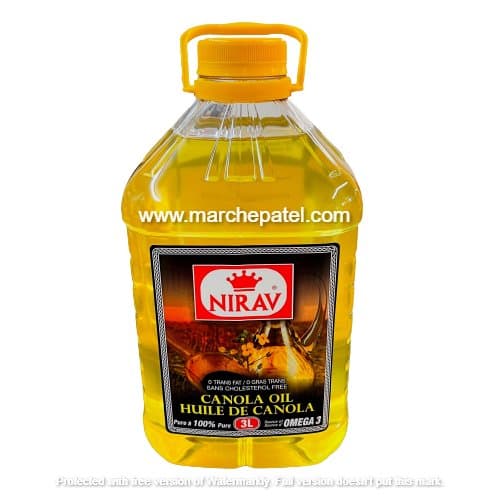 NIRAV Canola Oil 3L - Cooking Essentials