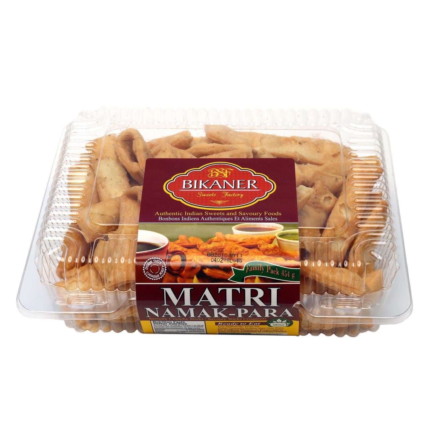 Nanak Matri Plain (Salted) 400g - Snacks
