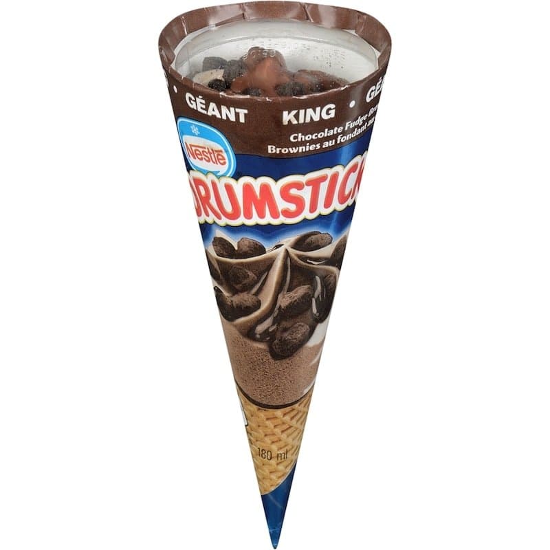 Nestle Cone Drumstick Chocolate Fudge Brownie 180ml - Frozen