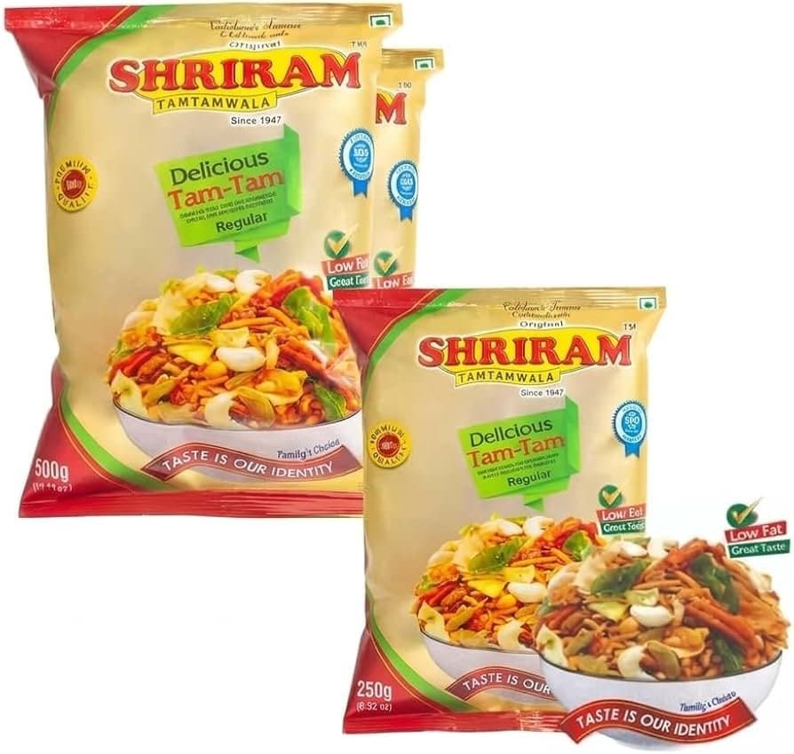 New Shriram Tam Tam 500g - Snacks