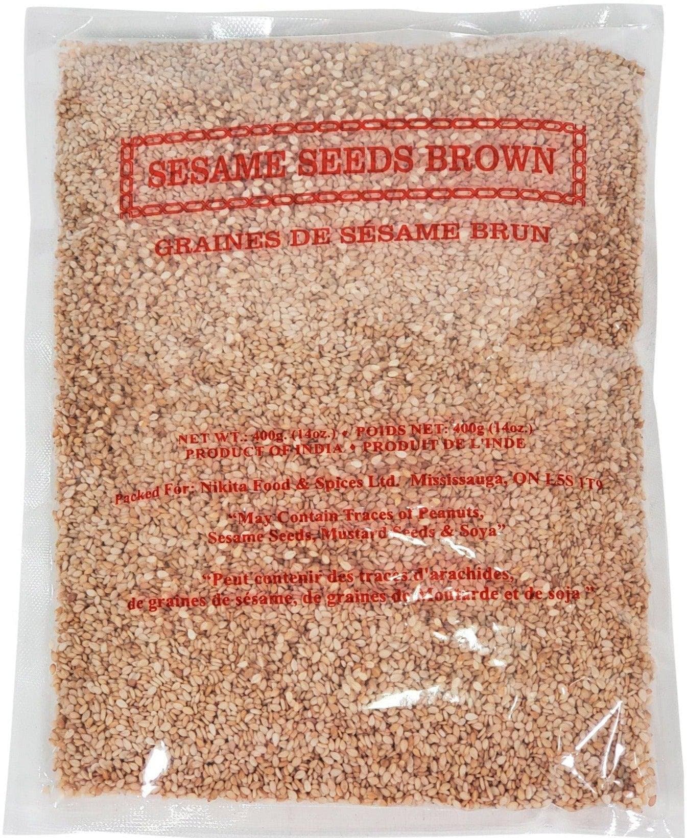 Nikita Sesame Seeds Brown 400g - Flour & Grains