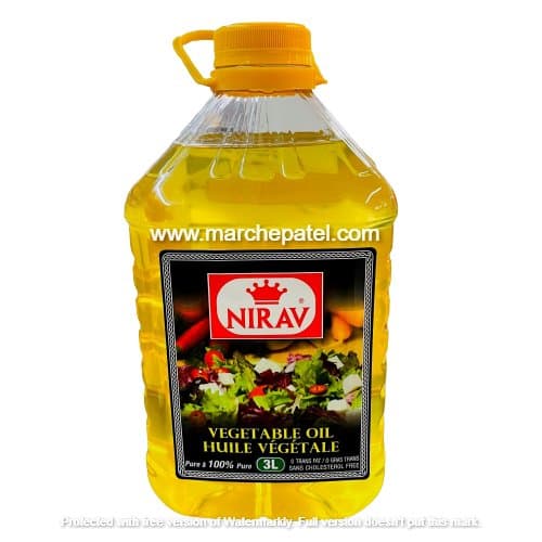 Nirav Vegetable Oil 3L - Cooking Essentials