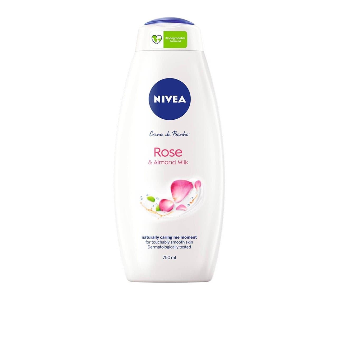 Nivea Body Wash Rose & Almond 500ml - Health & Care