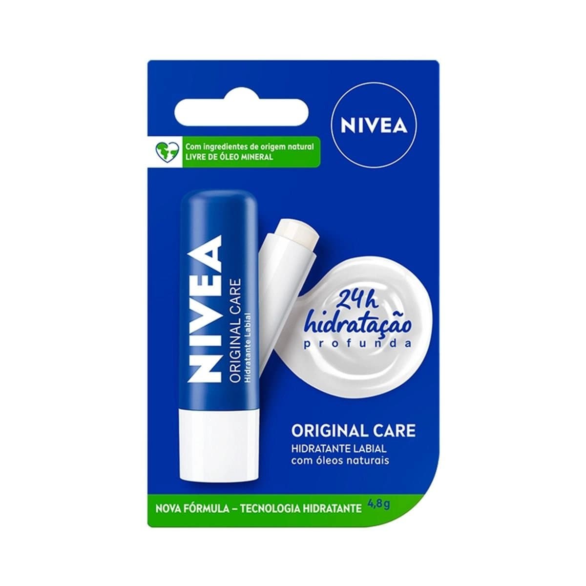 Nivea Lip Balm 2 x 4.8g - Health & Care