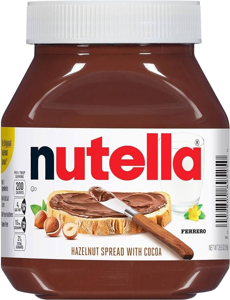 Nutella Hazelnut Spread 725g - Condiments
