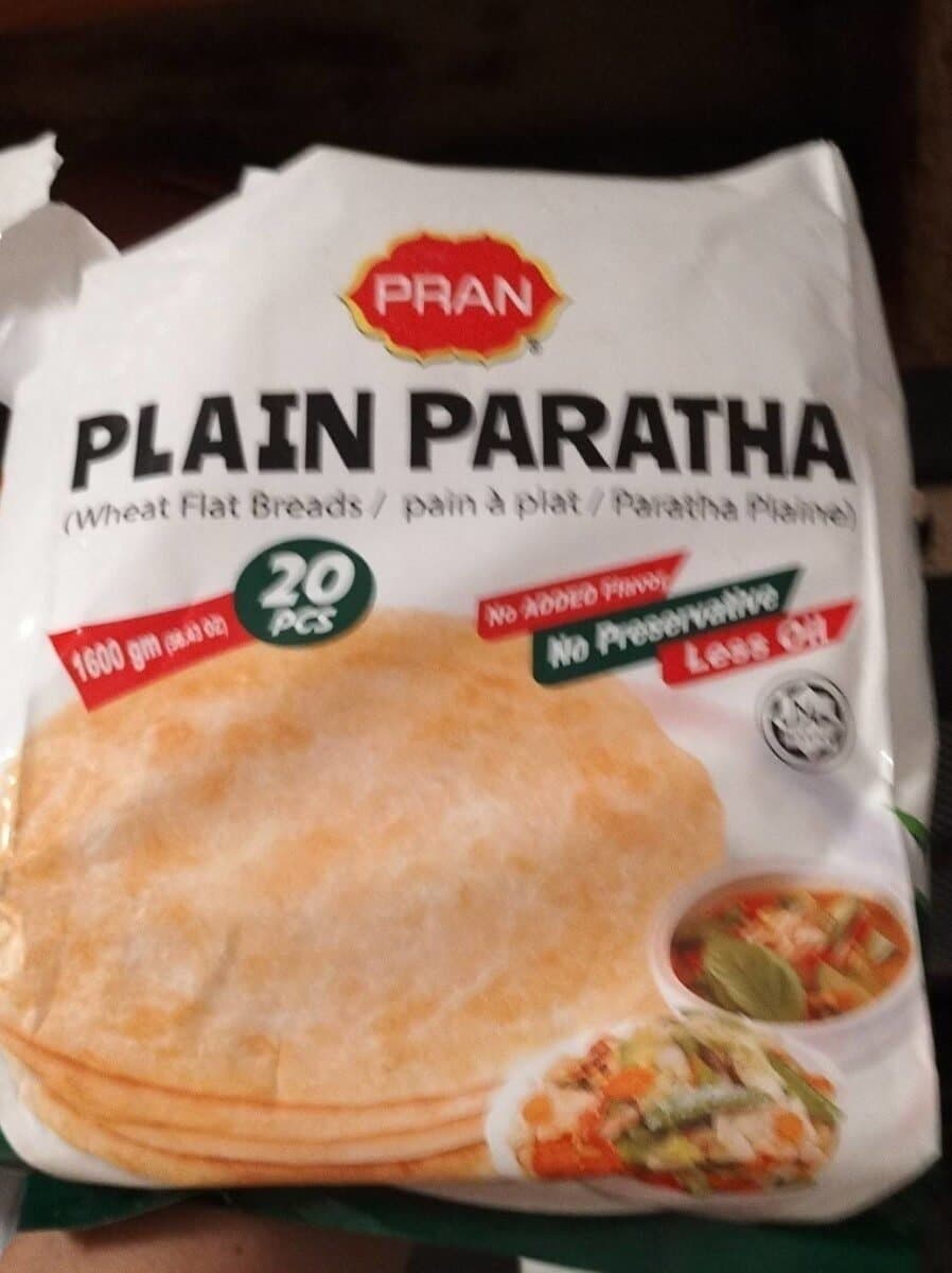 PRAN Plain Paratha - Frozen