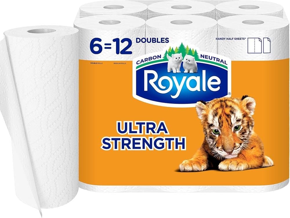 Paper Towel Tiger Strongest 6=12 Royale - Household