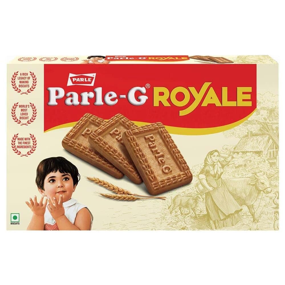 Parle G Royale Biscuits 360g - Snacks & Namkeen
