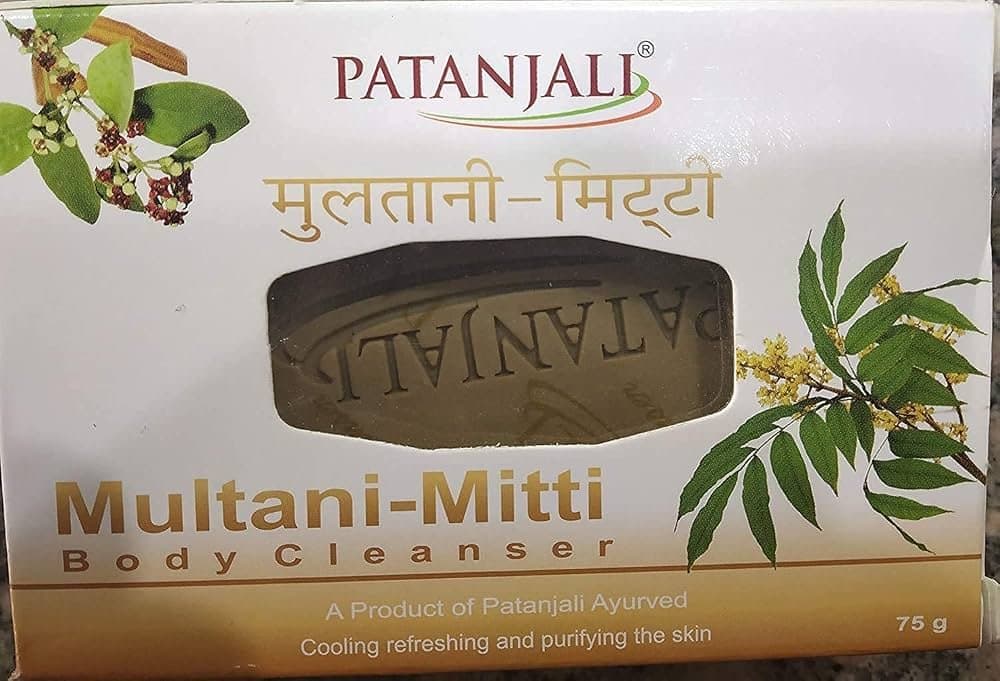 Patanjali Multani Mitti Body Cleanser 75g - Health & Personal Care