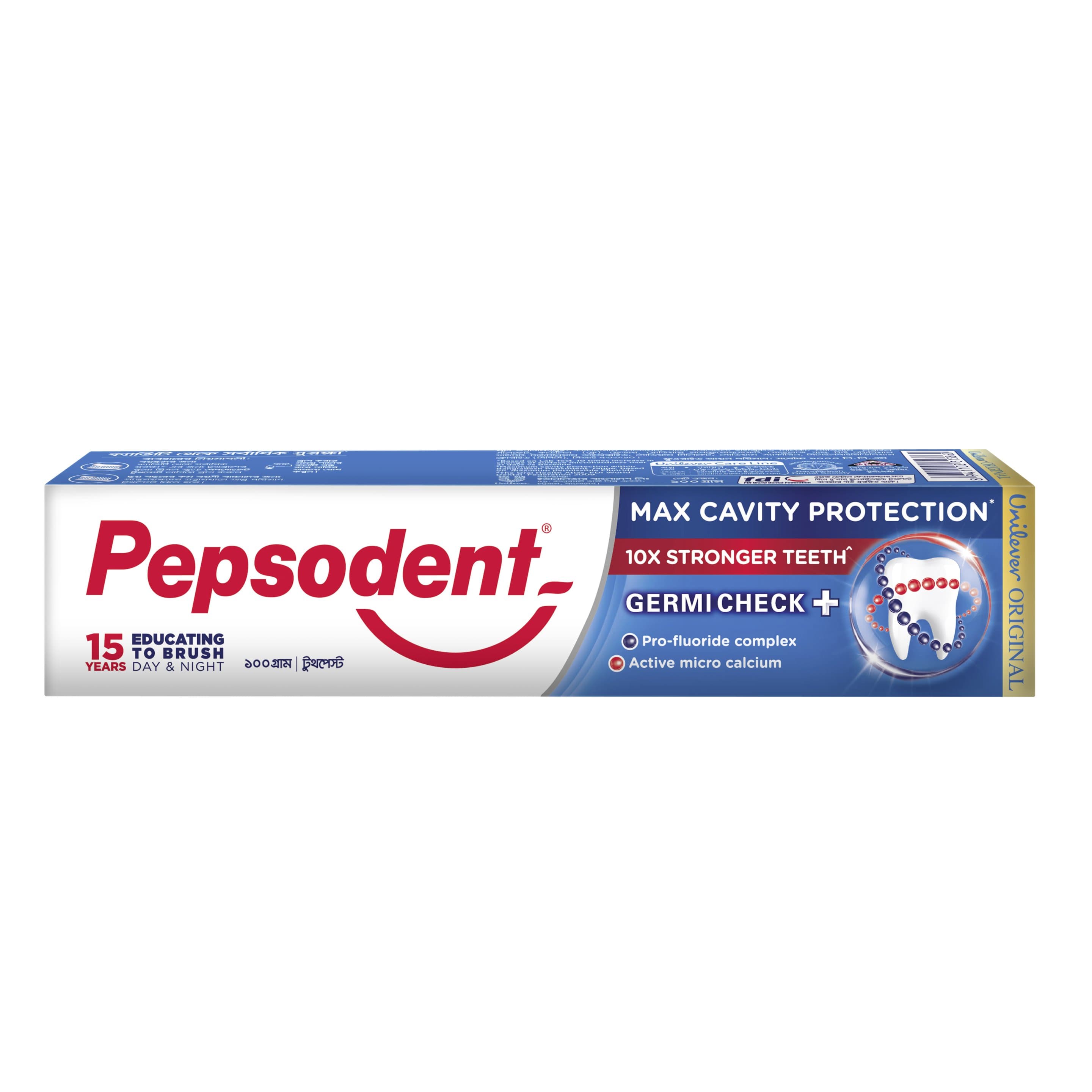 Pepsodent Germicheck Toothpaste 170g - Health & Care