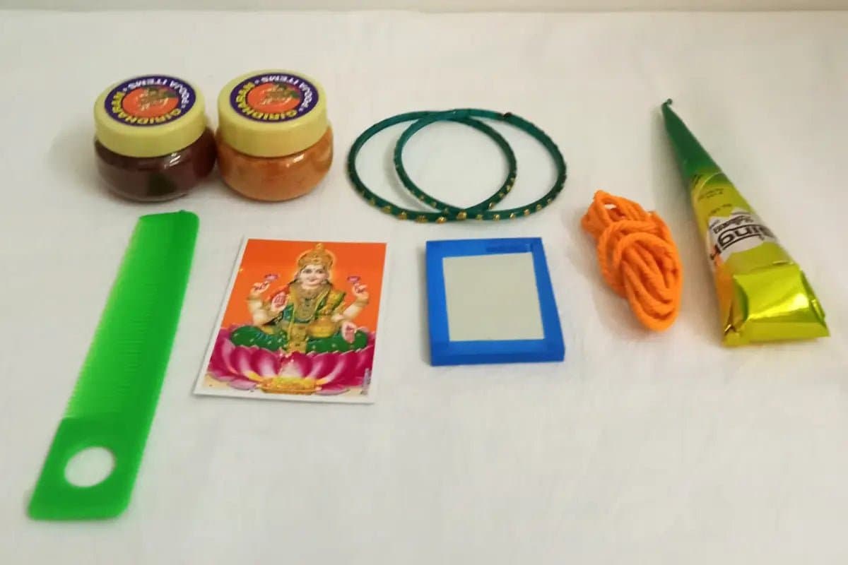 Pooja Kit Plastic Box - Pooja & Religious Items