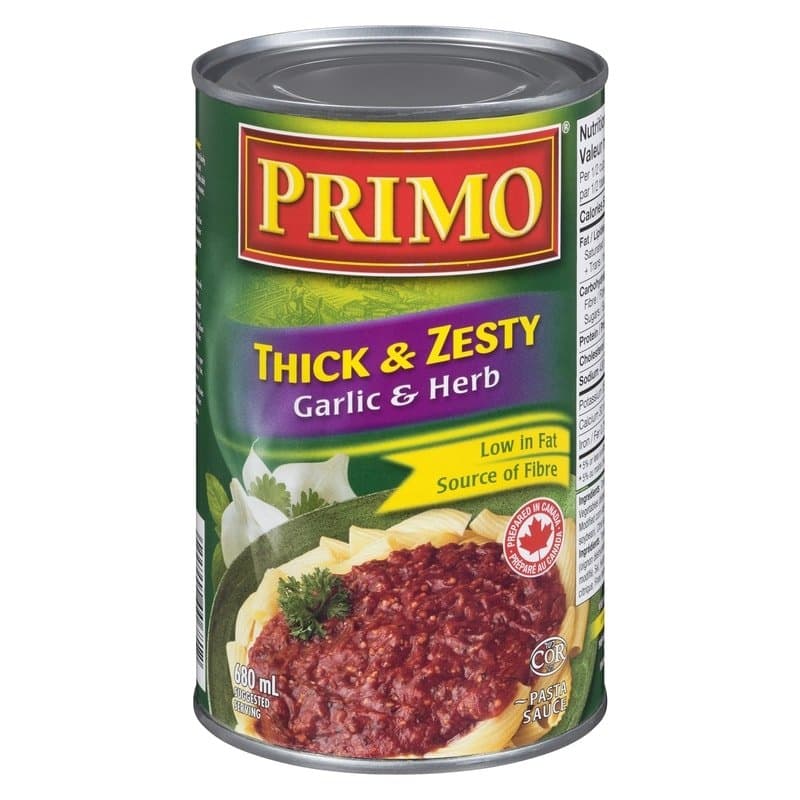 Primo Organic Pasta Sauce 680ml - Condiments