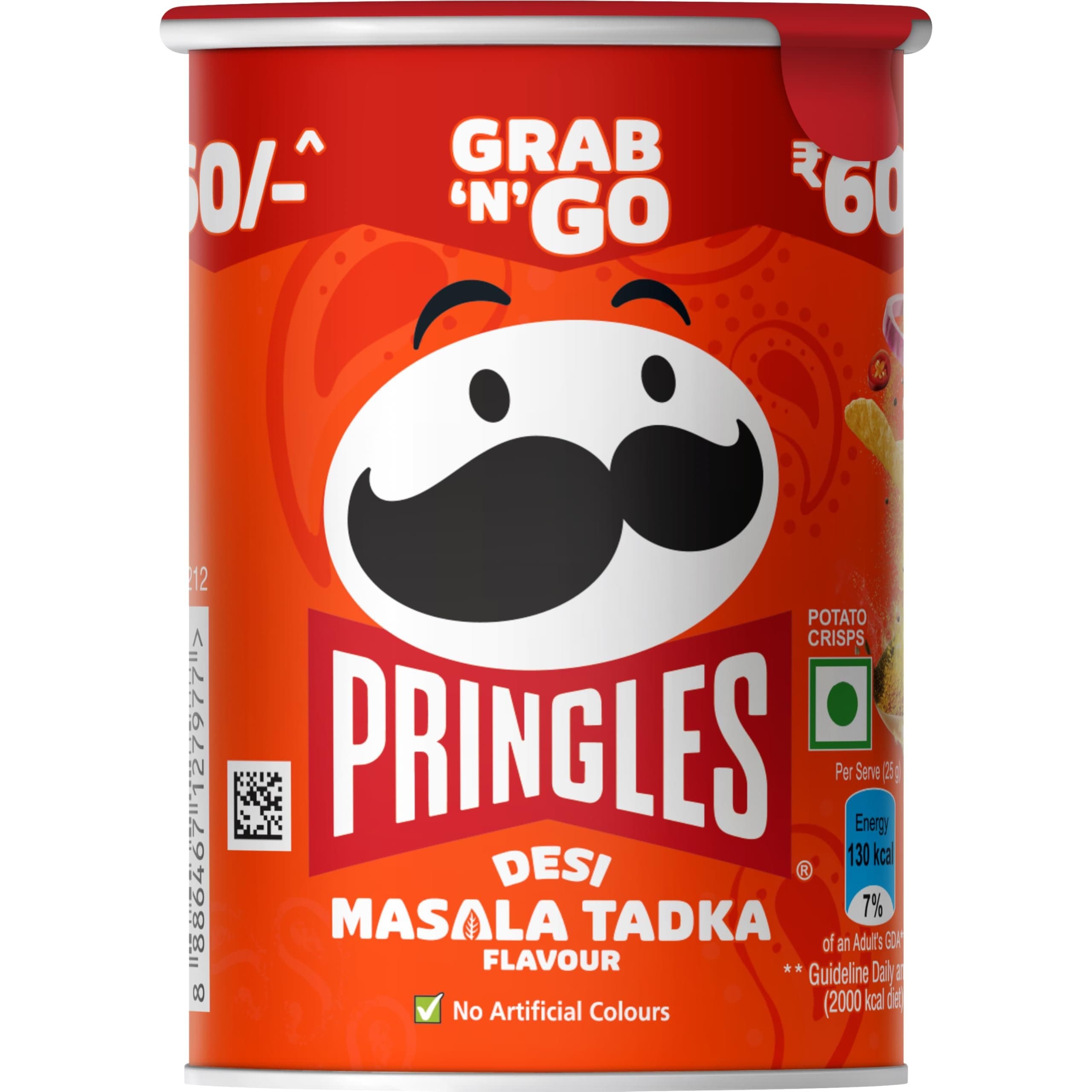 Pringles Desi Masala Tadka 102g - Snacks