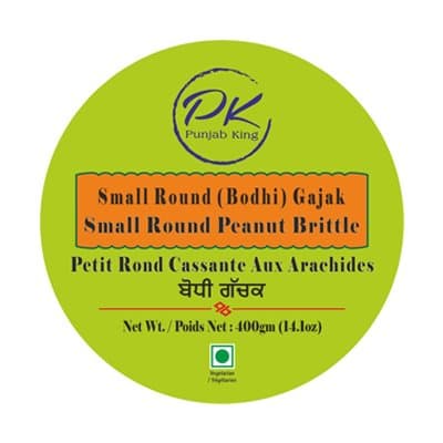 Punjab King Gajak Round 400g - Snacks