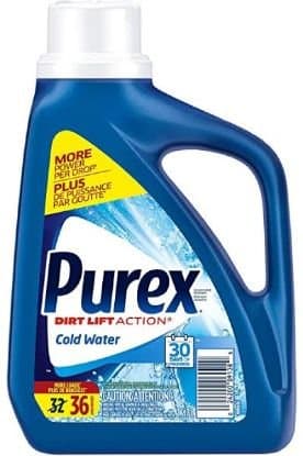 Purex Cold Water Dirt Lift 36 Loads - Household