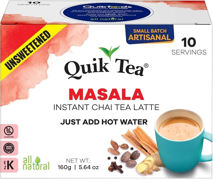 Quik Tea Masala 10pk - Beverages