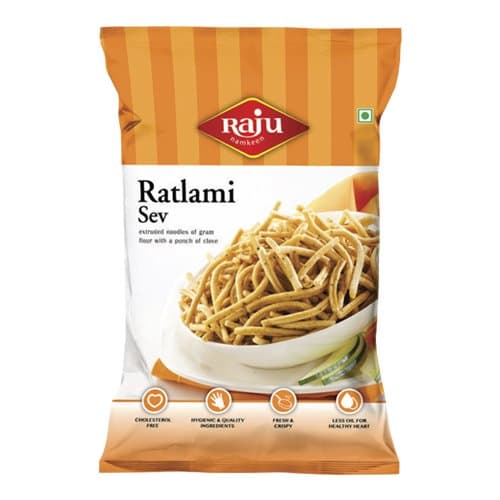 Raju Ratlami Sev 400g - Snacks