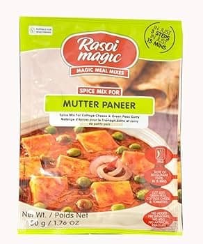 Rasoi Magic Mutter Paneer Spice Mix 45g - Ready-to-Cook