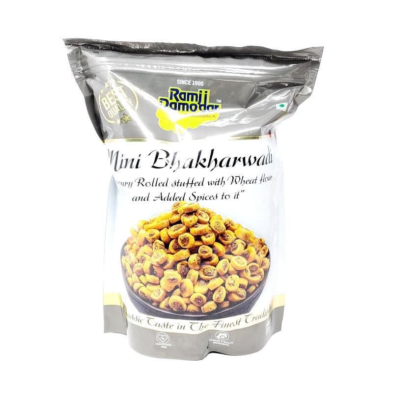 Ramji Damodar Mini Bhakarwadi 400g - Snacks