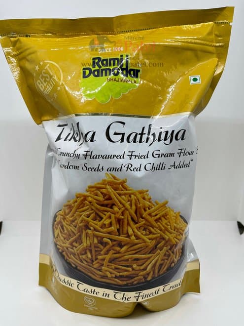 Ramji Damodar Tikha Gathiya 400g - Snacks