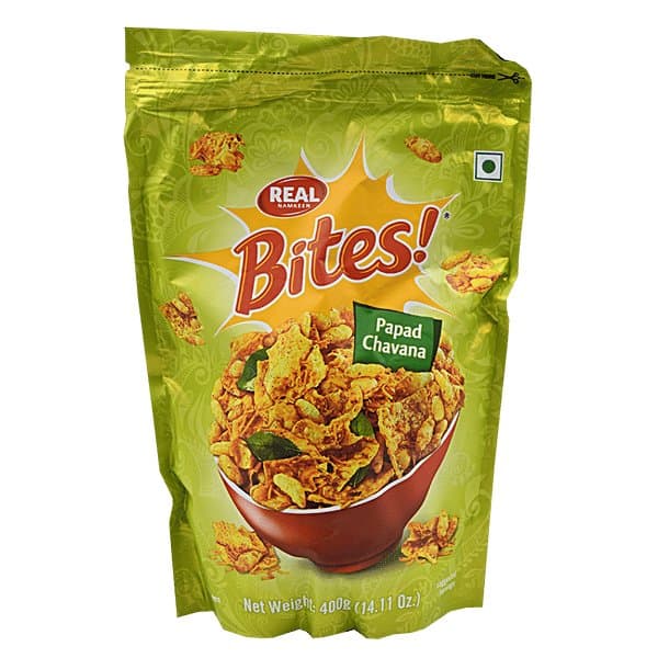 Real Snacks Papad Chavana 400g - Snacks