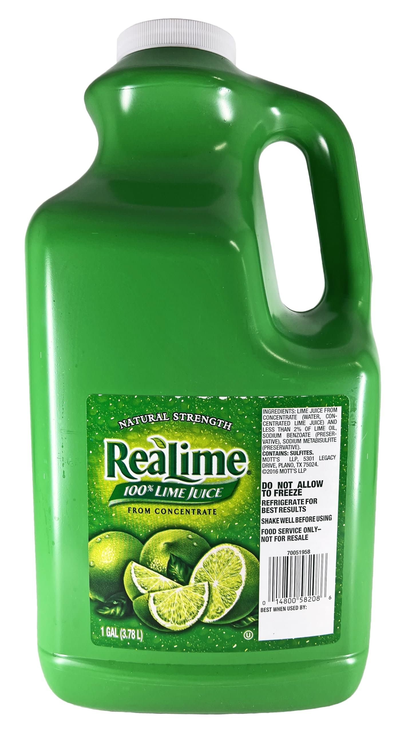 Reallime Lime Juice 440ml - Beverages