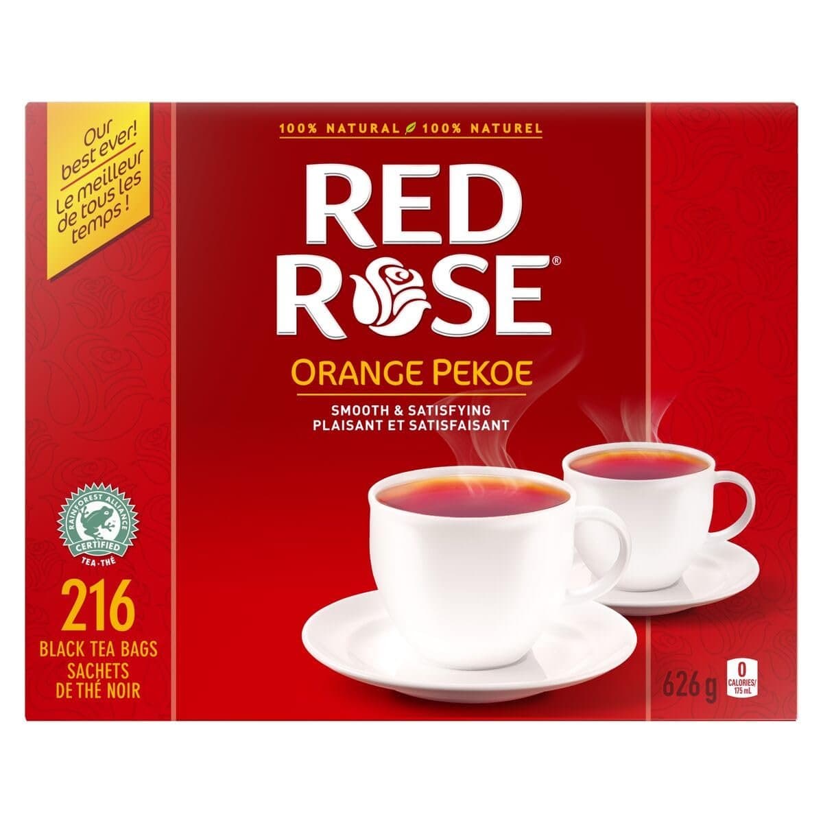 Red Roses Orange Pekoe Tea 72pcs - Beverages