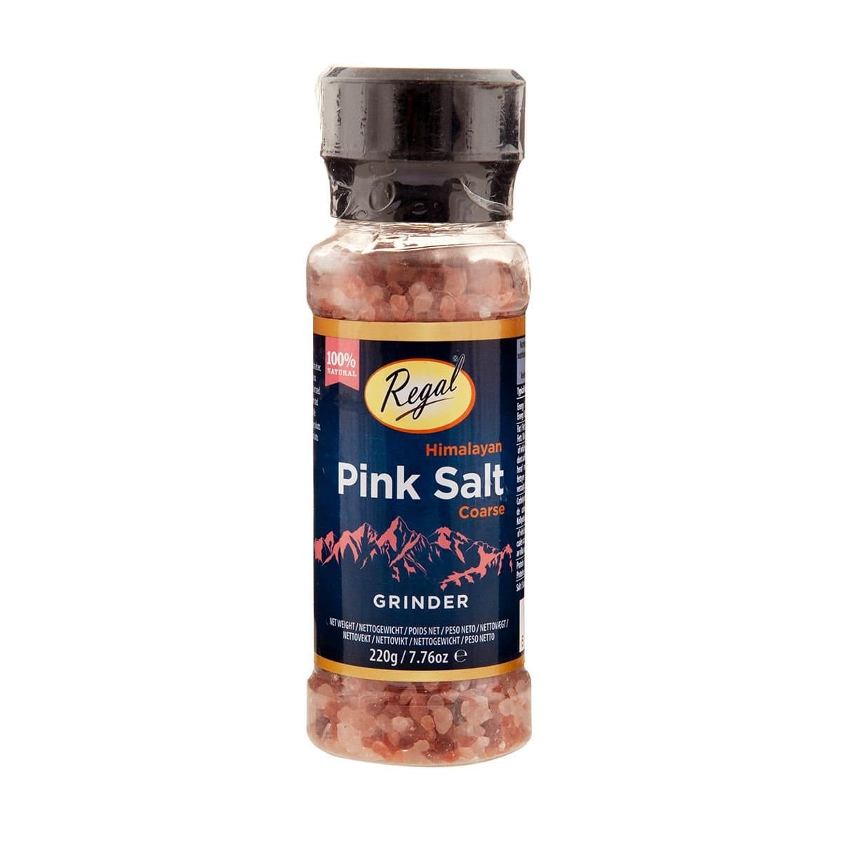 Regal Pink Salt Grinder 220g - Cooking Essentials
