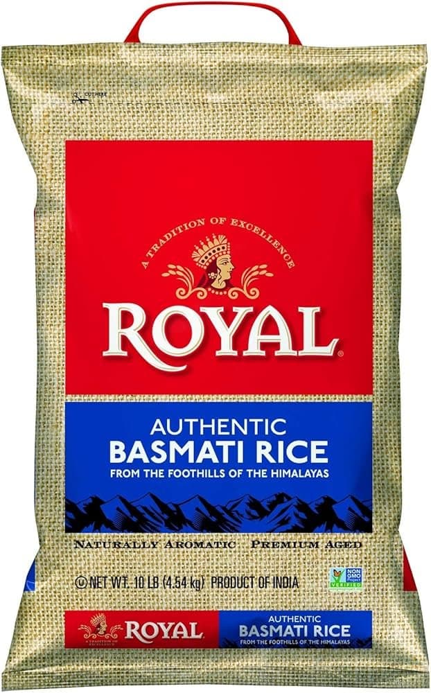 Royal Basmati Rice 10lb - Flour & Grains