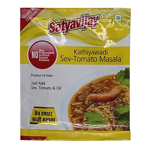 Satya Ready To Eat Sev Tomato Sabji 100g - Ready-to-Cook