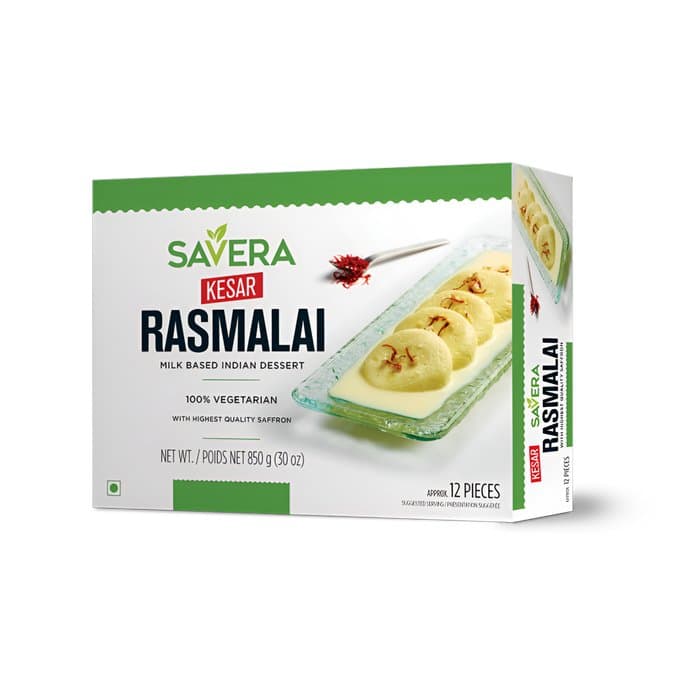 Savera Kesar Ras Malai - Frozen