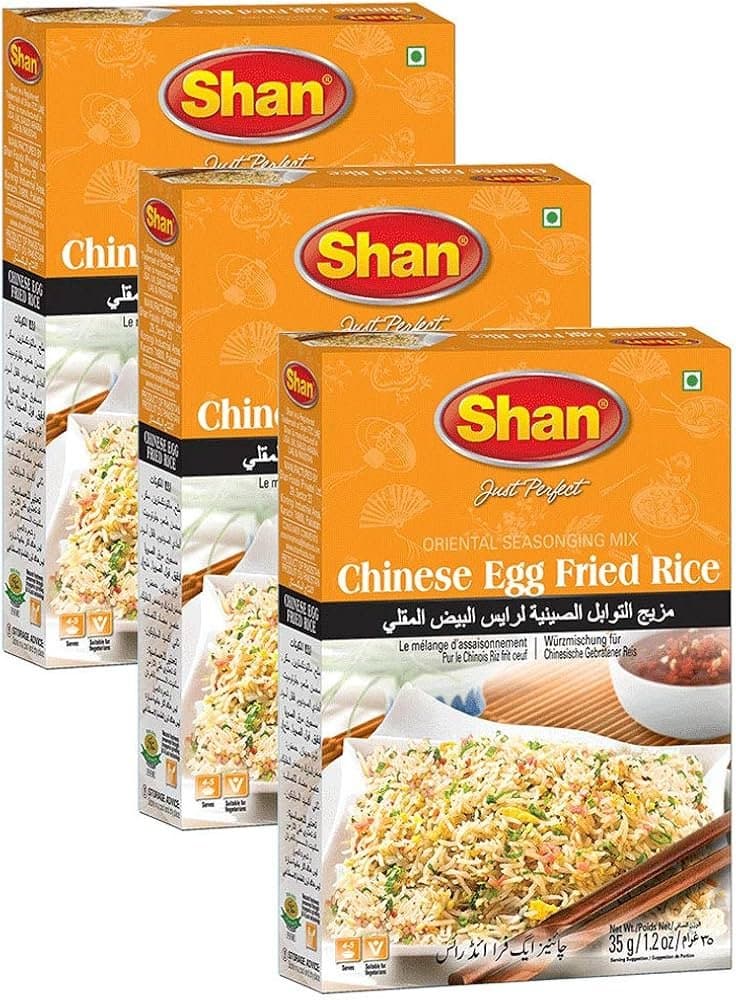 Shan Chinese Egg Fried Rice - Spices and Herbs