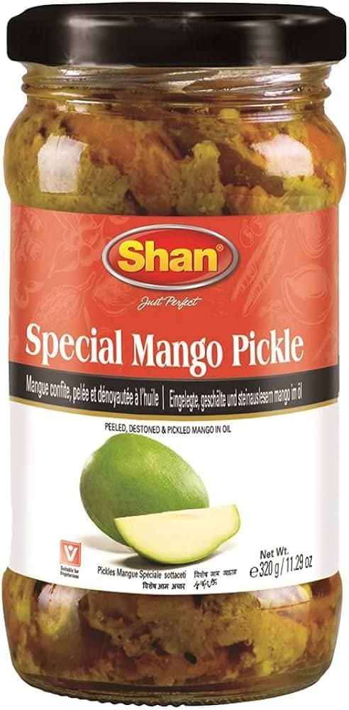Shan Special Mango Pickle 320g - Condiments