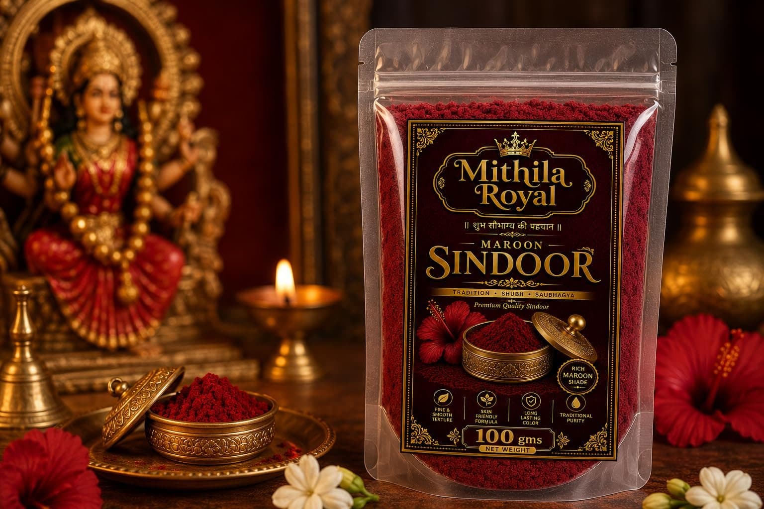 Shingar Kumkum Powder - Pooja & Religious Items