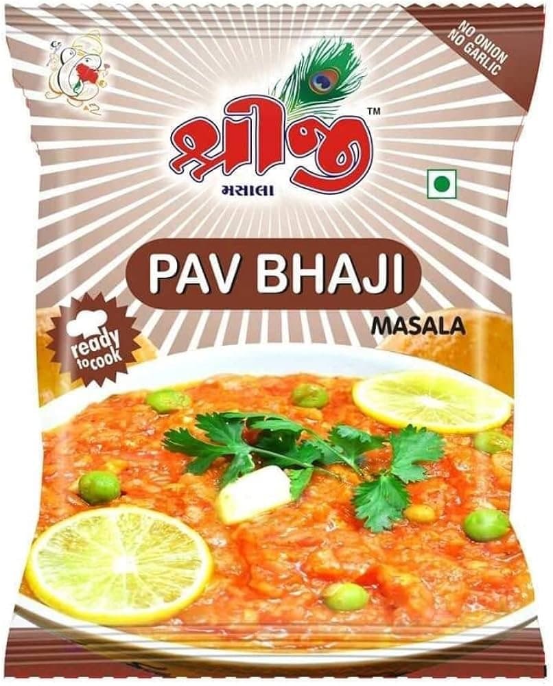 Shreeji Pav Bhaji Masala 50g - Spices and Herbs