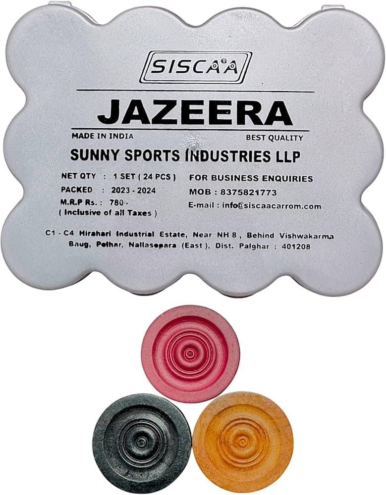 Siscaa Carrom Coin Set - Kitchen & Dining
