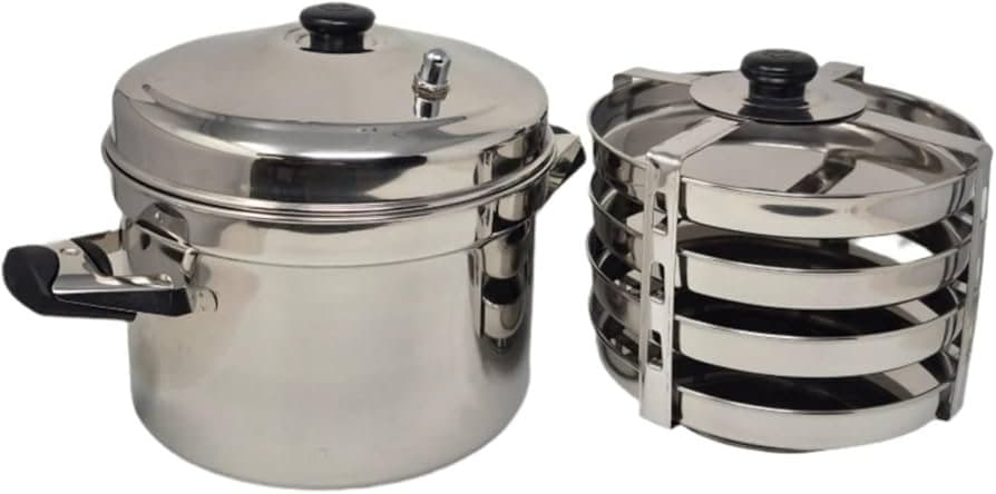 Ss Dhokla Cooker With Stand - Household