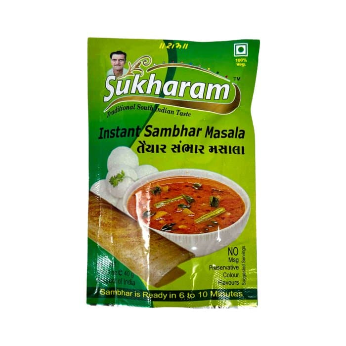 Sukharam Sambar Masala 40g - Spices and Herbs
