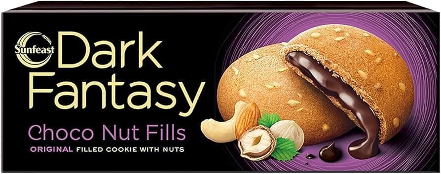 Sunfeast Dark Fantasy Choco Nut Fills - Snacks