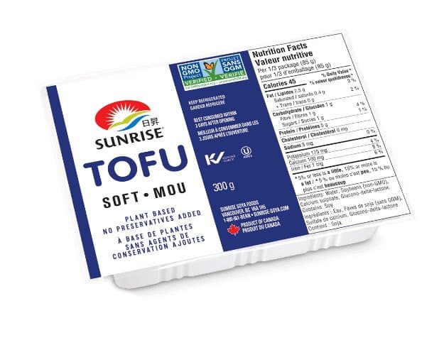 Sunrise Tofu Soft 530g - Dairy