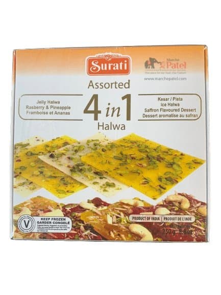 Surati Assorted 4 in 1 Halwa - Snacks