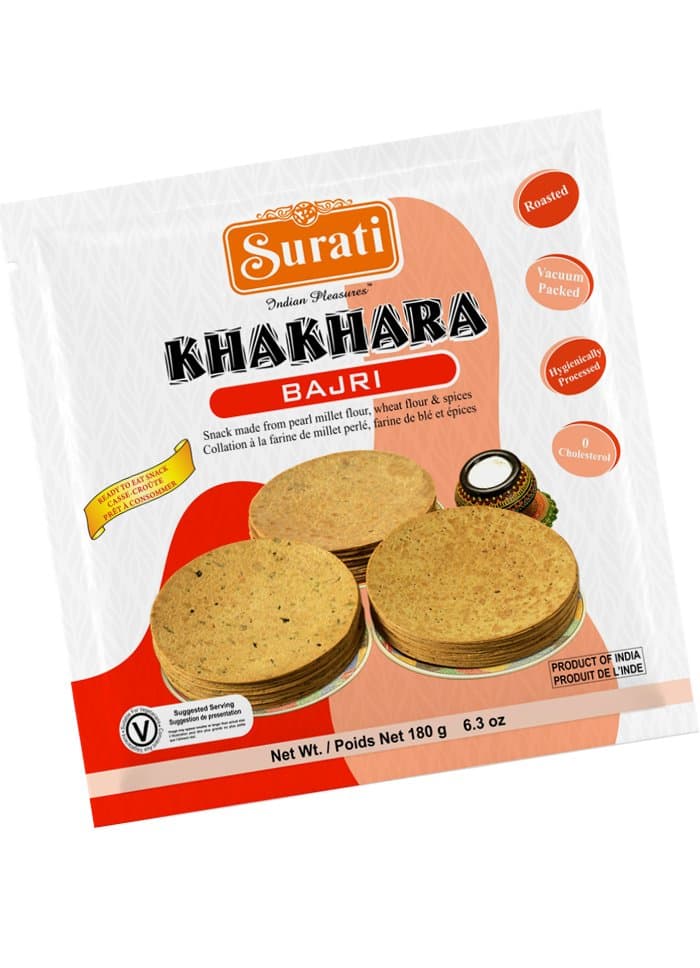 Surati Bajri Khakhara - Snacks