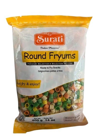 Surti Fryums Round 400g - Snacks