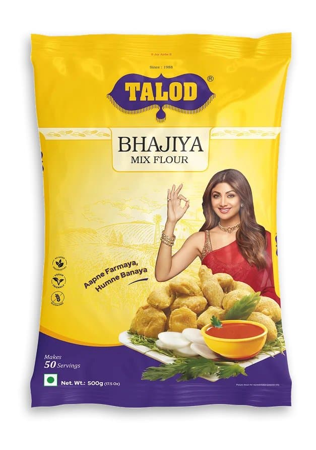 Talod Instant Bhajiya Mix 500g - Ready-to-Cook