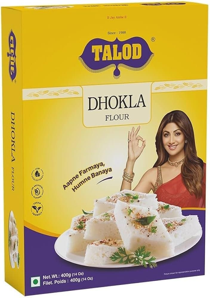 Talod Instant Dhokla Flour 1kg - Flour & Grains