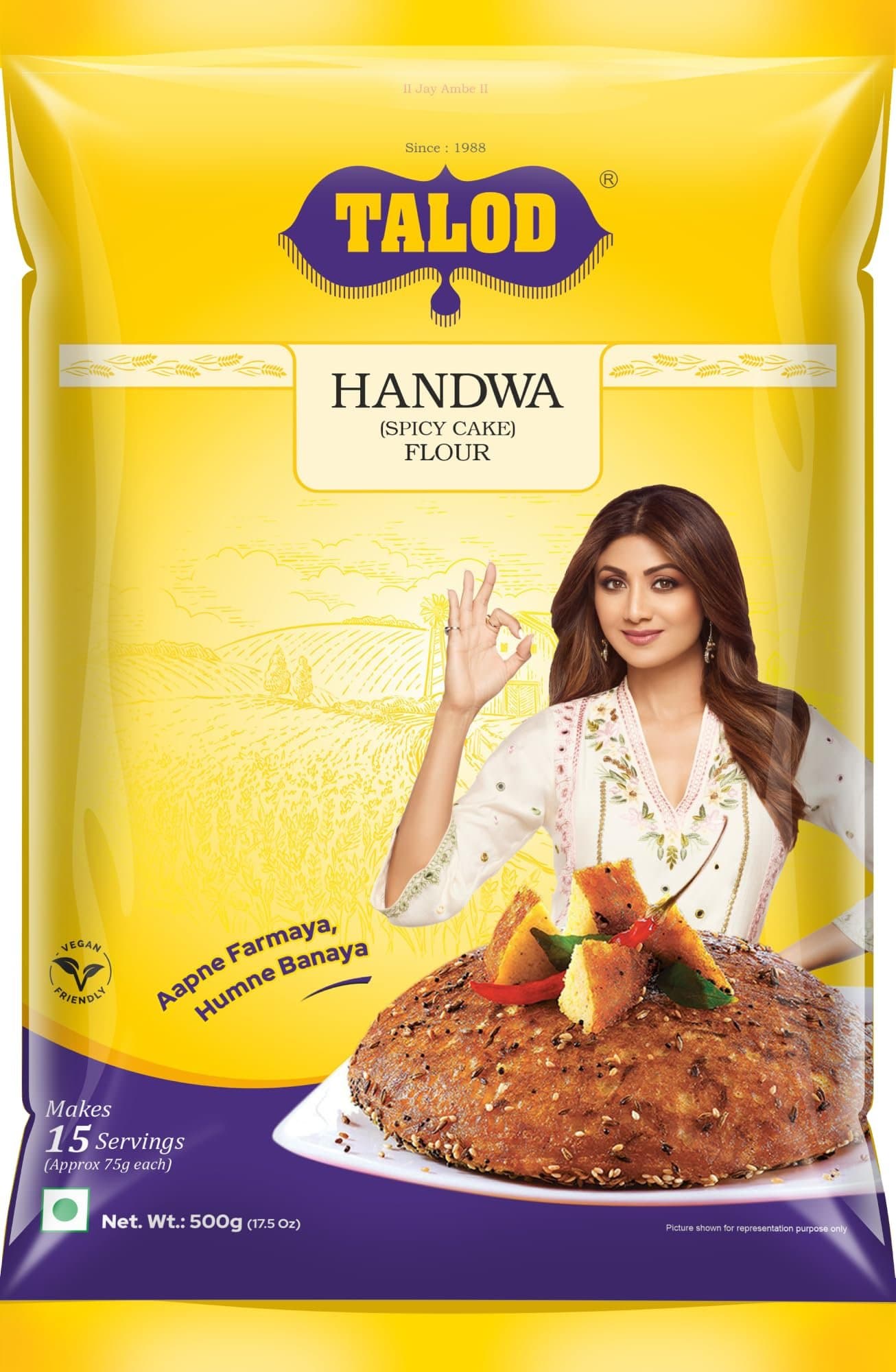 Talod Instant Handwa Flour 500g - Ready-to-Cook